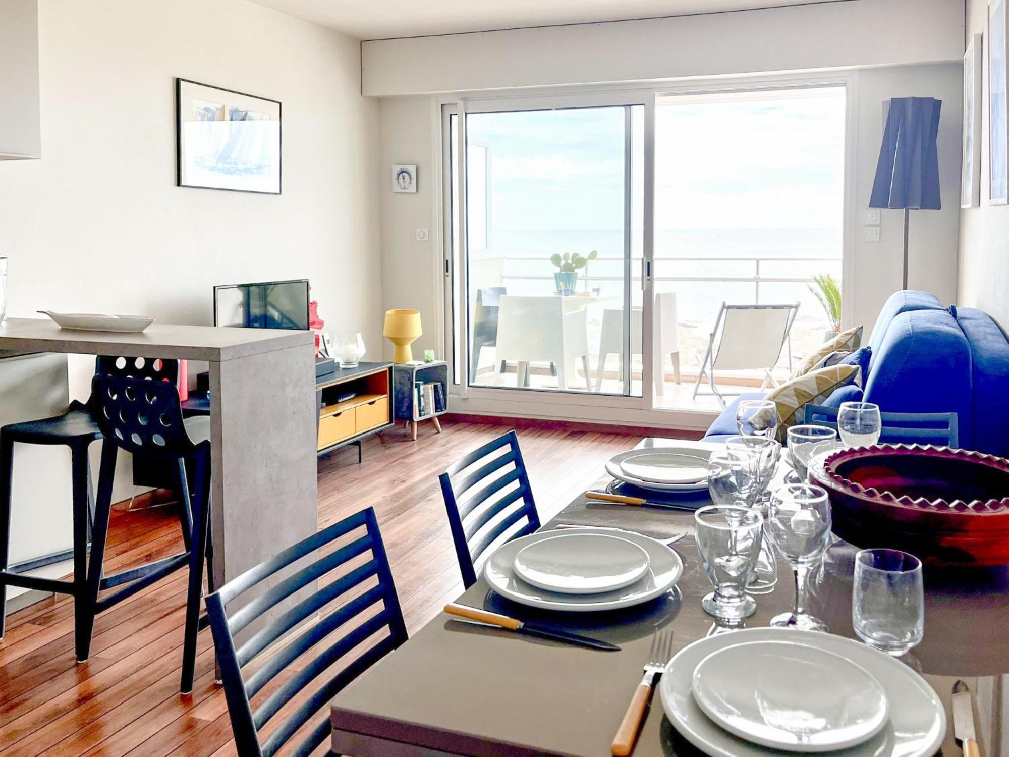 Appartement Les Pieds Dans Leau Acces Direct Sur La Cote Sauvage - 2 Pers Les Sables-dʼOlonne Eksteriør billede